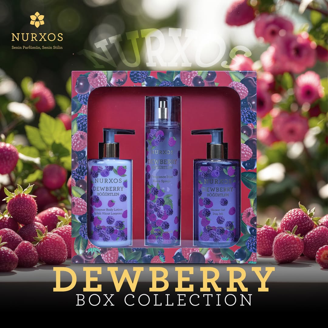 NURXOS – Dewberry Box Collection 🍇 | مجموعة توت العليق للعناية الفاخرة